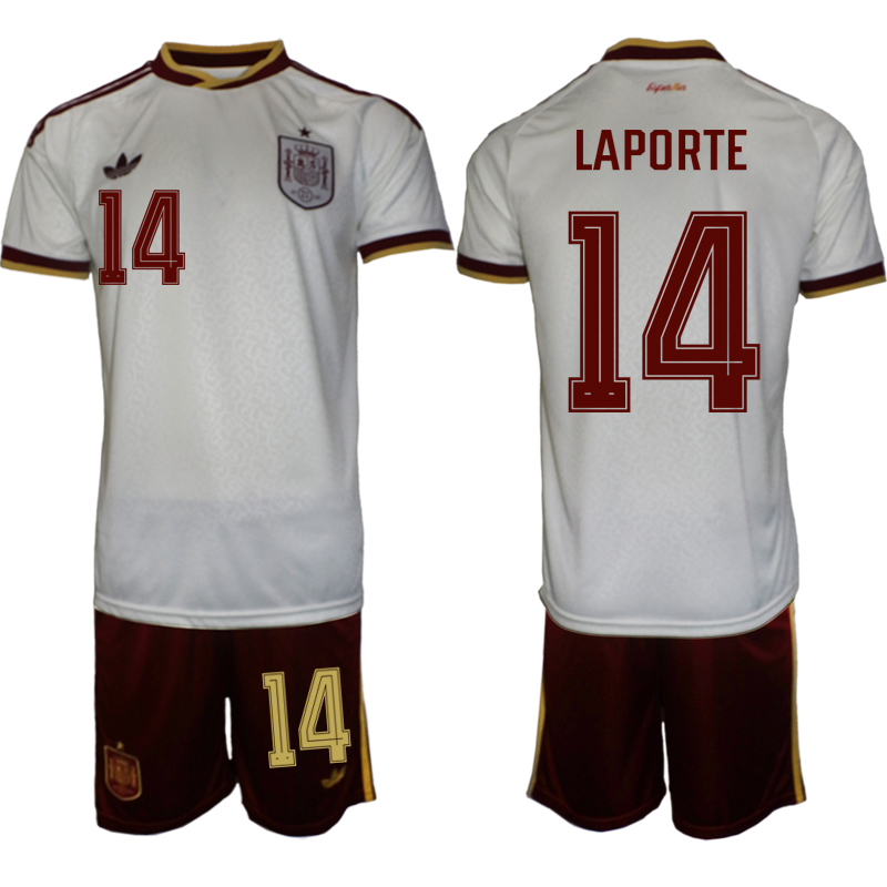 Men Spain away 2026 World Cup soccer jerseys 8bf29519